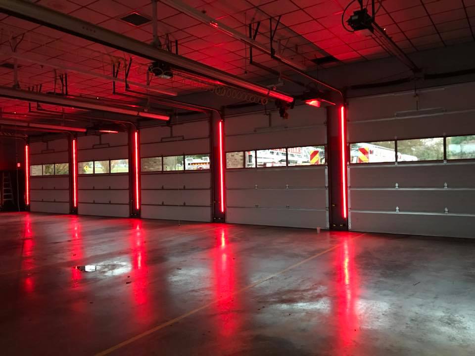 Led Warning Lights Systems For Fire, Garage Door Flashing Red Light