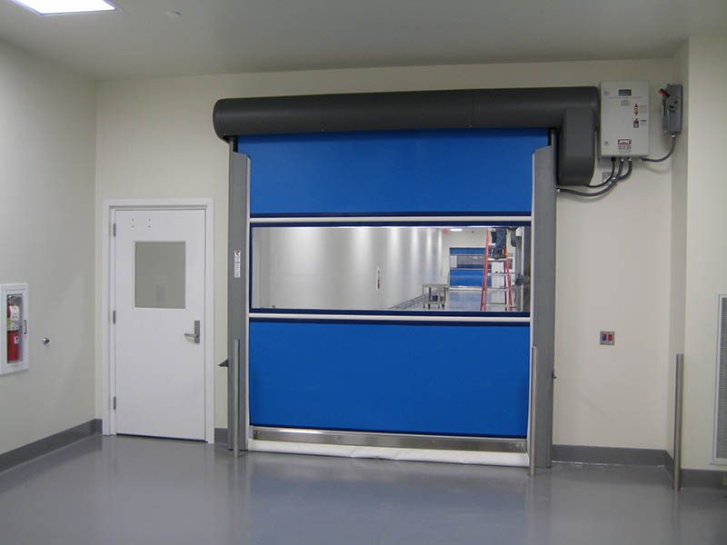 Plexline Clean overhead doors