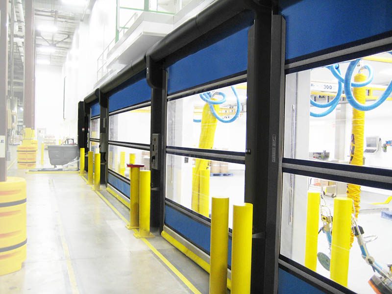 Plexline Clean overhead doors