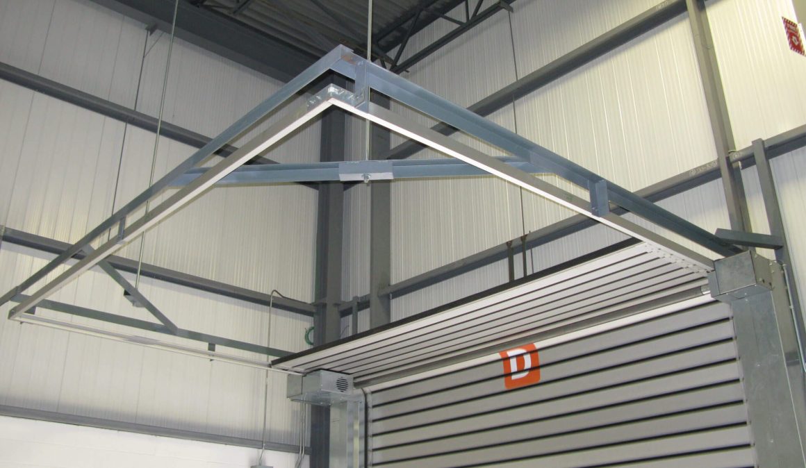 Spiral LH (Low Headroom) overhead doors