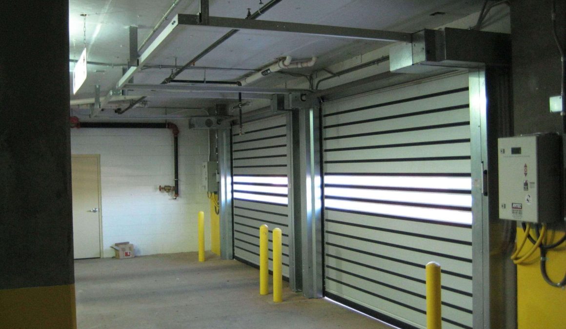 Spiral LH (Low Headroom) overhead doors