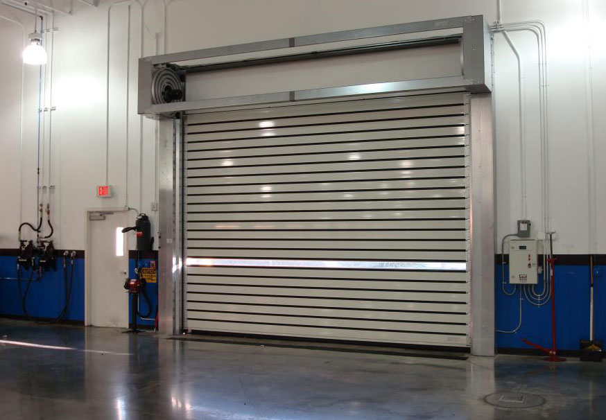 Spiral overhead doors